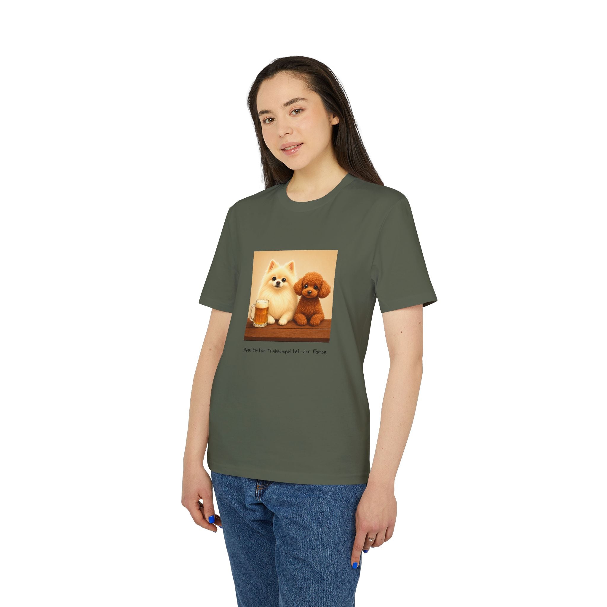 Personalisiertes Unisex T-Shirt mit Haustier – Cheers