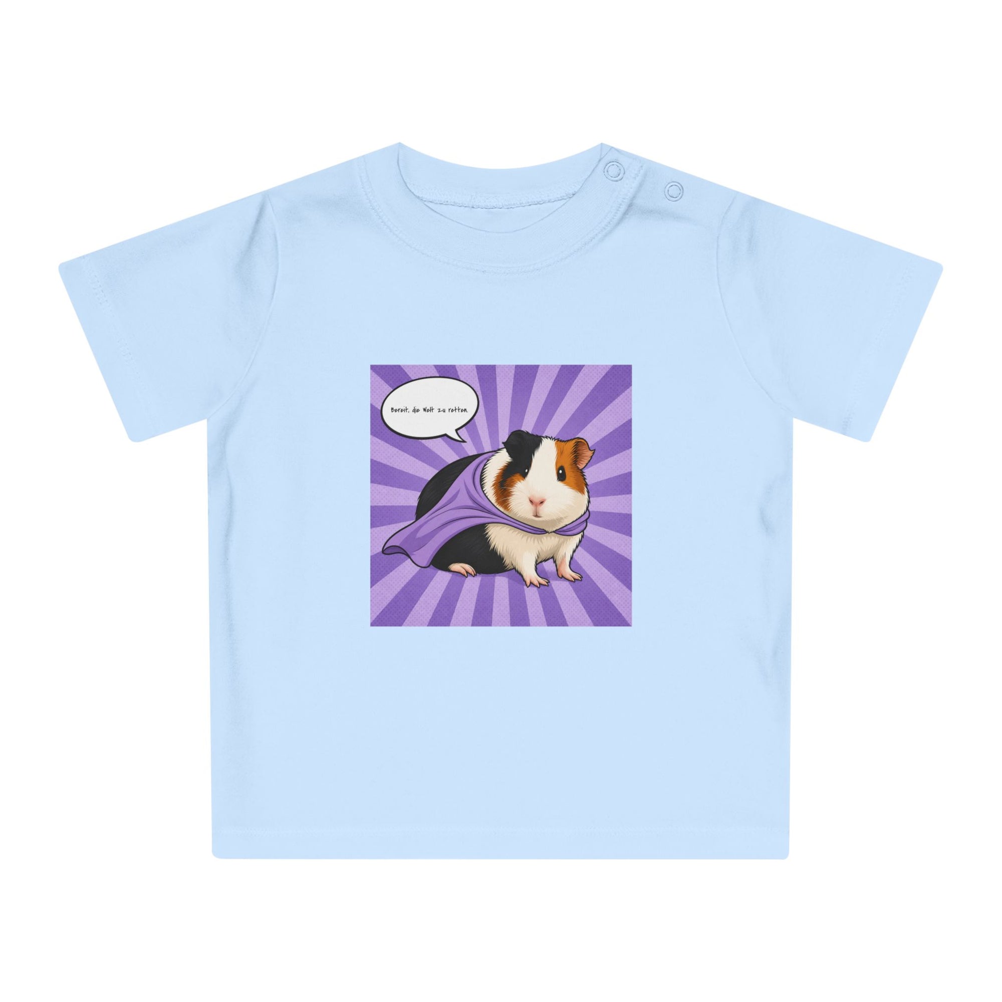 Personalisiertes Baby T-Shirt mit Haustier – Hero