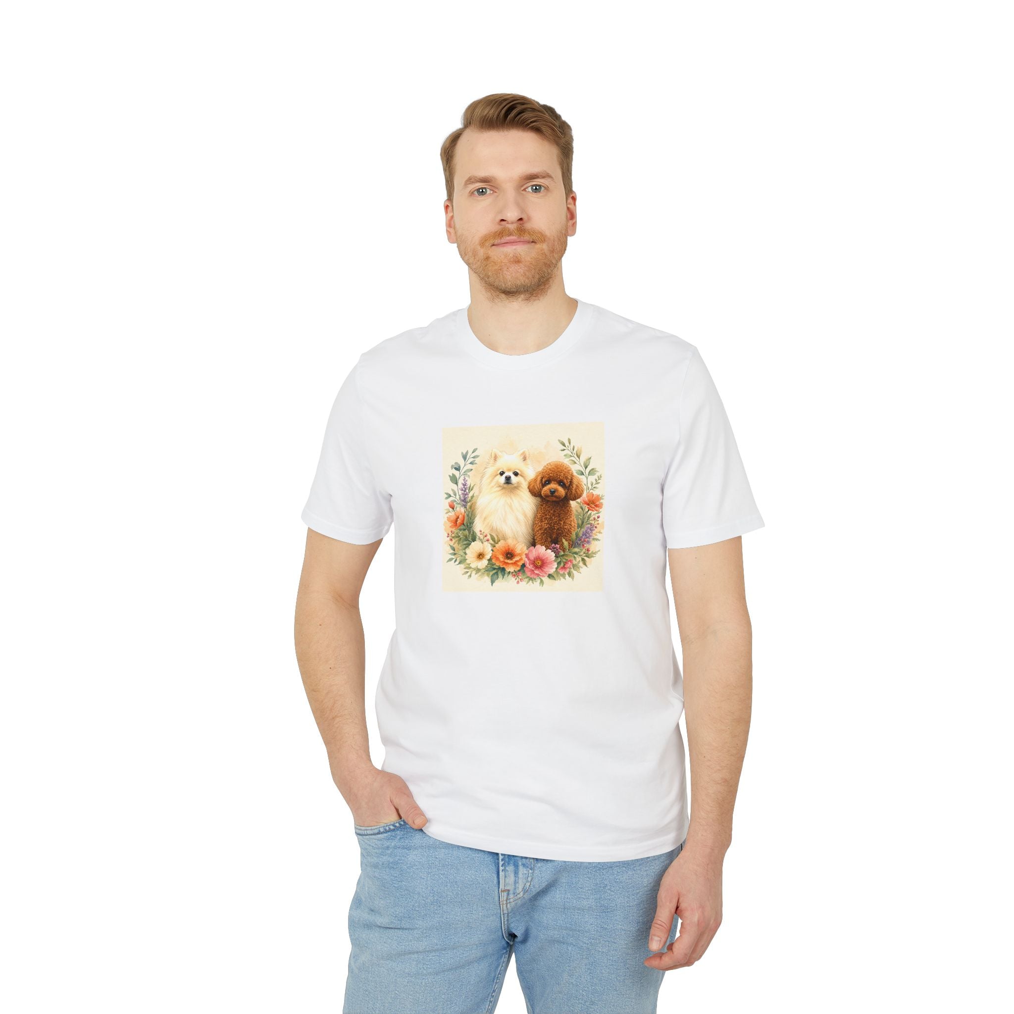 Personalisiertes Unisex T-Shirt mit Haustier – Flora & Fauna