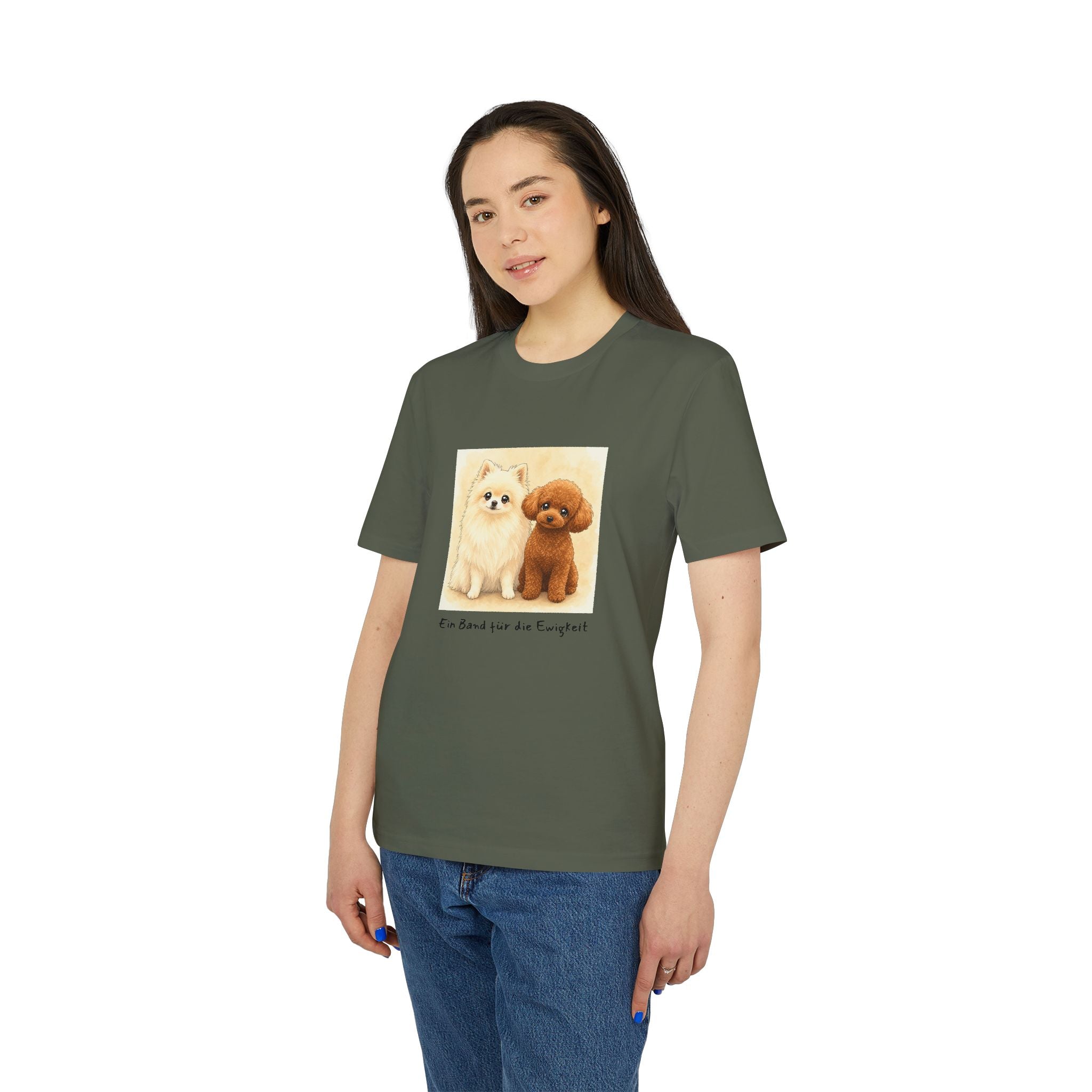 Personalisiertes Unisex T-Shirt mit Haustier – Manga