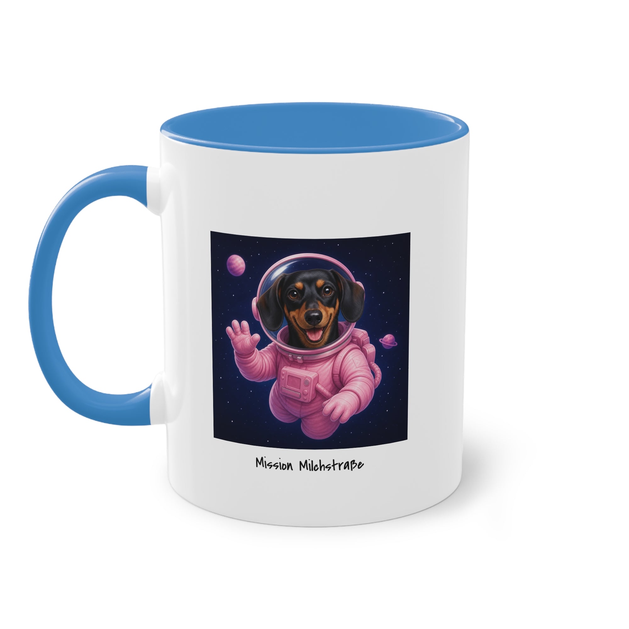 Personalisierte Tasse mit Haustier – Astronaut