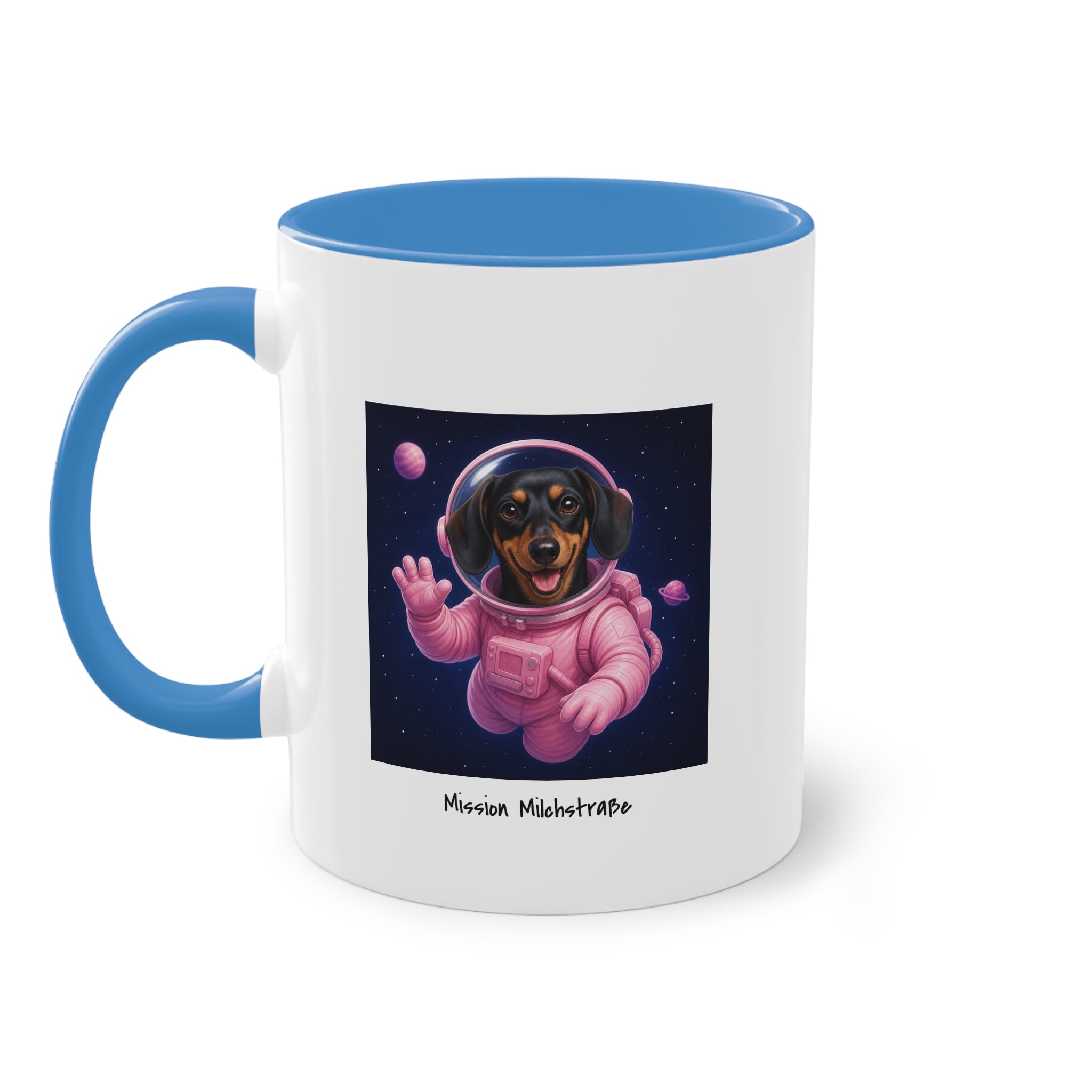 Personalisierte Tasse mit Haustier – Astronaut