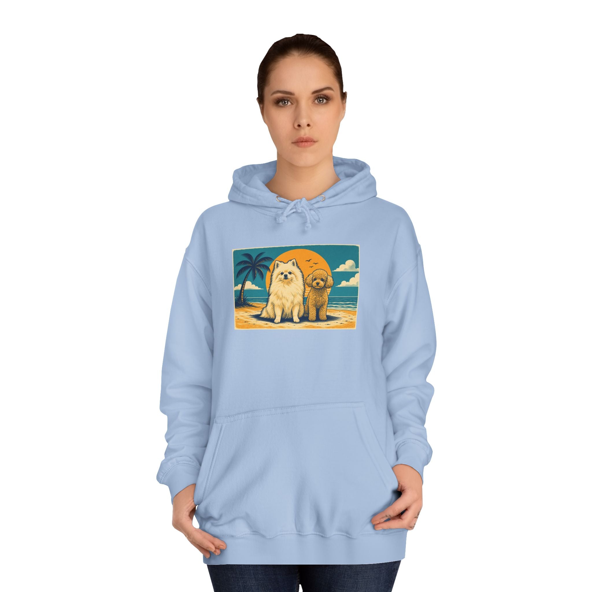 Personalisierter Unisex Hoodie mit Haustier – Summer Vibes