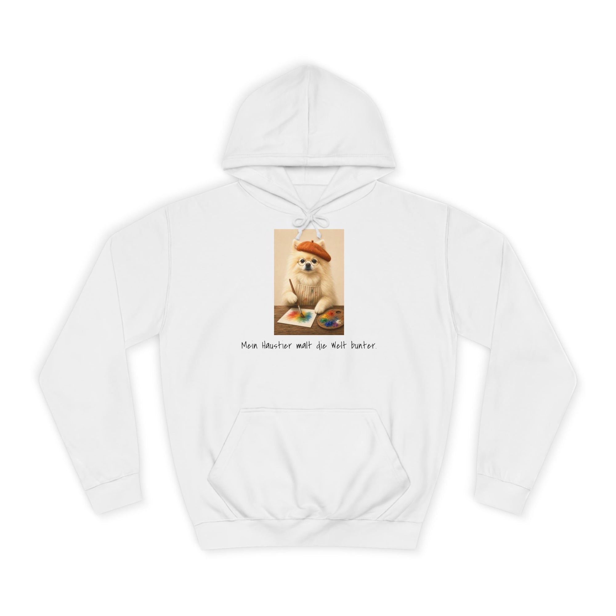 Personalisierter Unisex Hoodie mit Haustier – The Artist