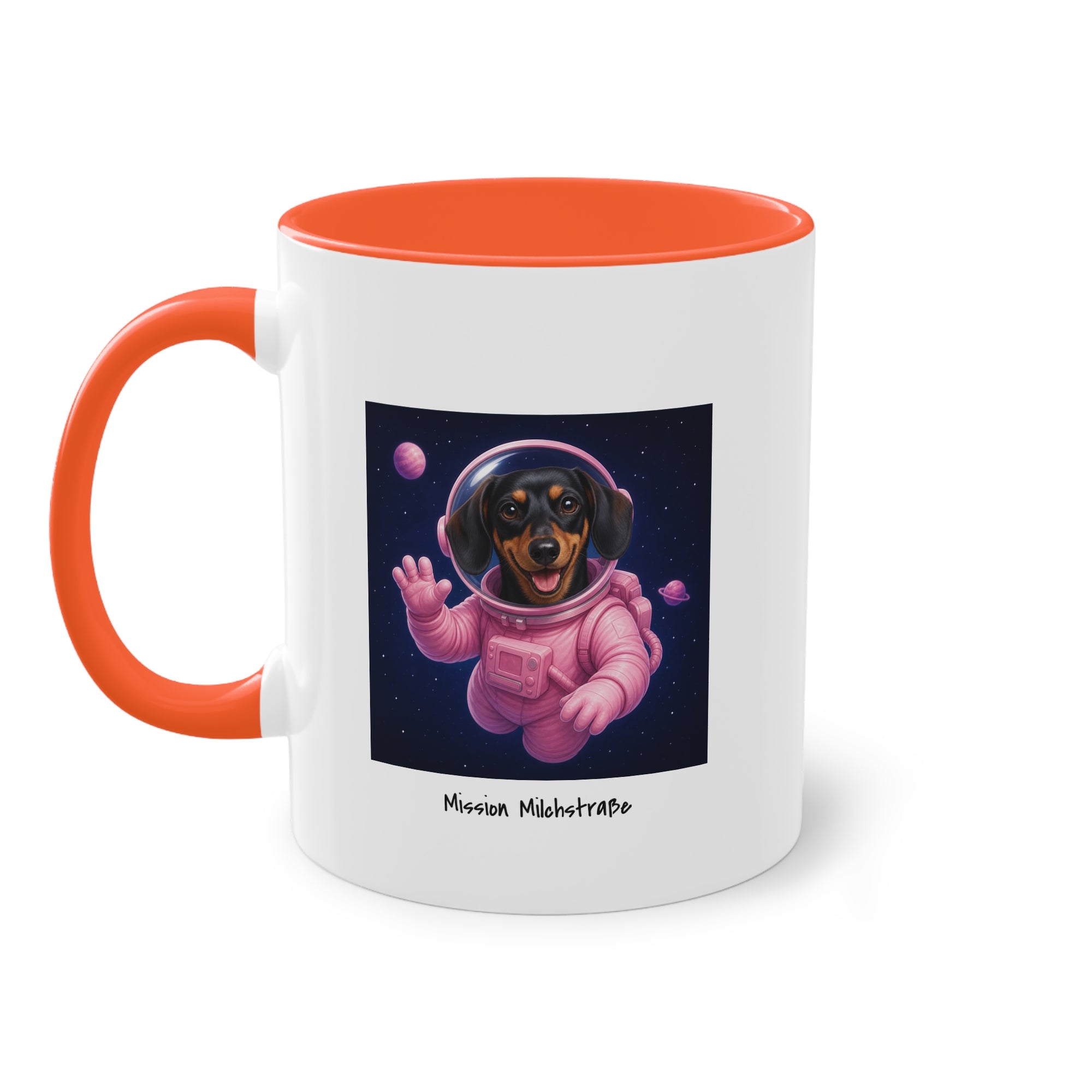 Personalisierte Tasse mit Haustier – Astronaut