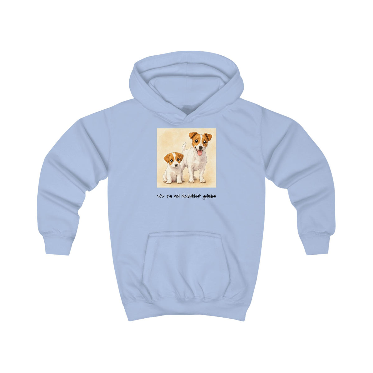Personalisierter Kinder-Hoodie mit Haustier – Manga