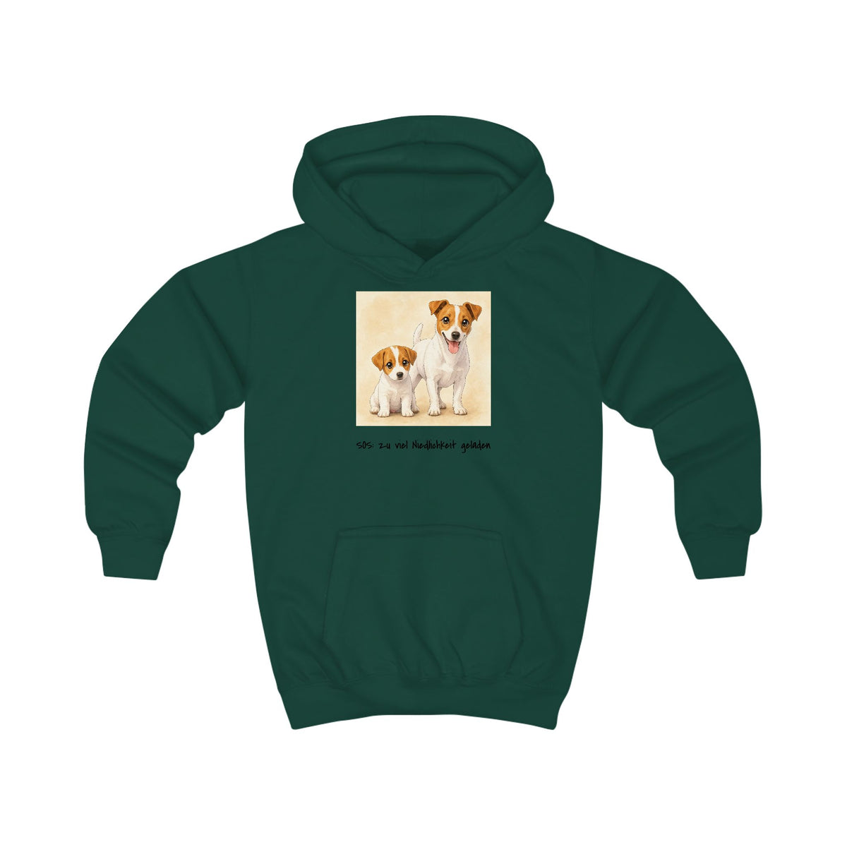 Personalisierter Kinder-Hoodie mit Haustier – Manga