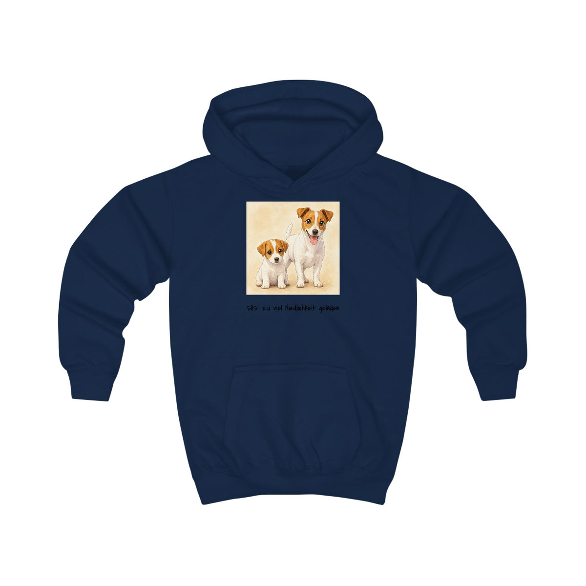 Personalisierter Kinder-Hoodie mit Haustier – Manga