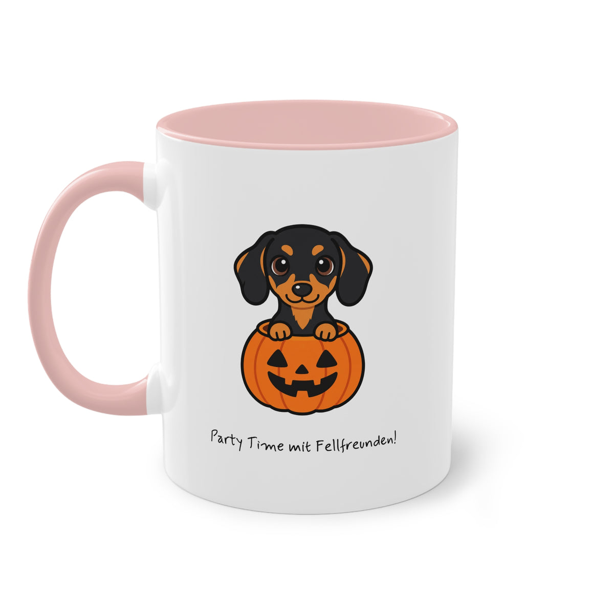 Personalisierte Tasse mit Haustier – Halloween Pet