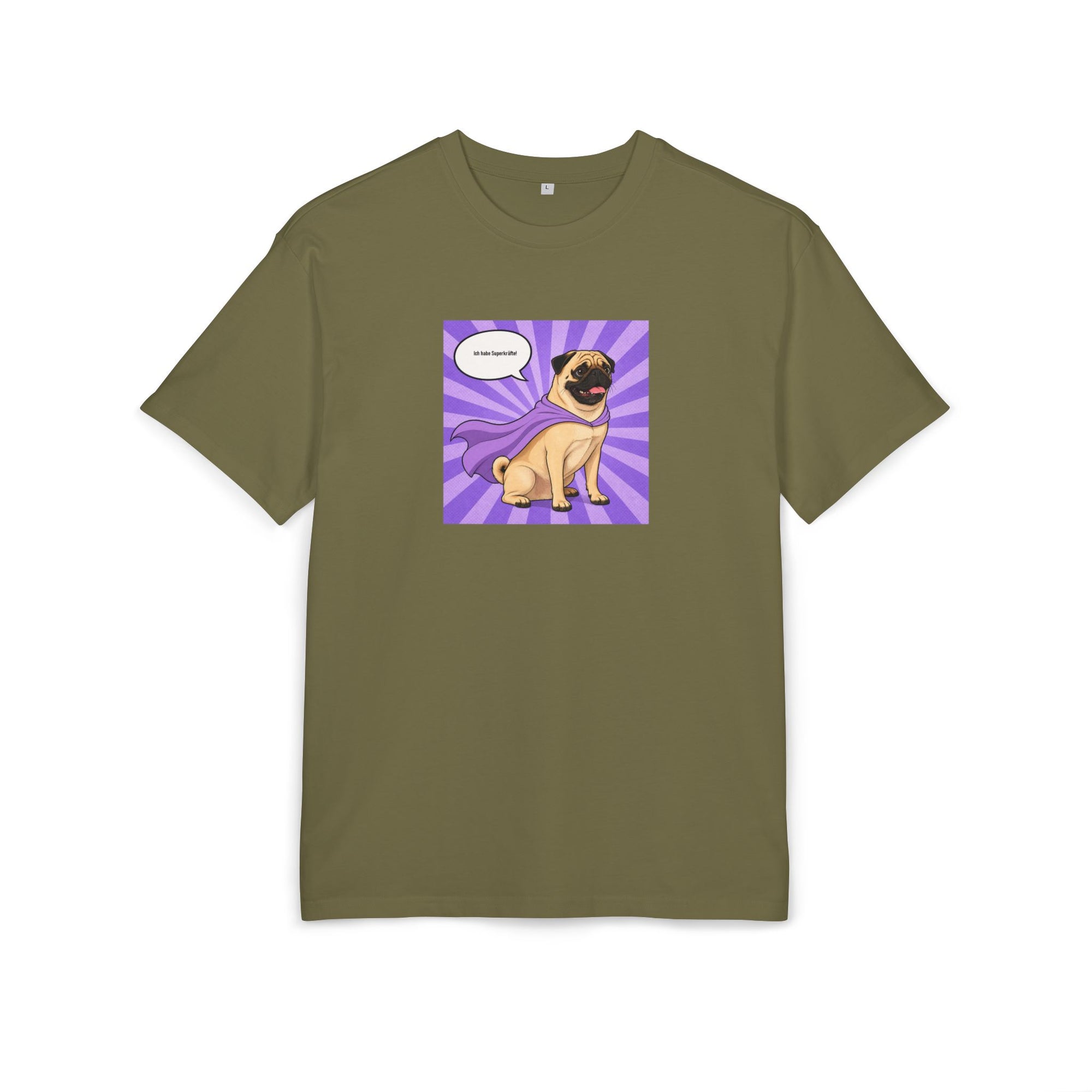 Personalisiertes Oversized Unisex T-Shirt mit Haustier – Hero