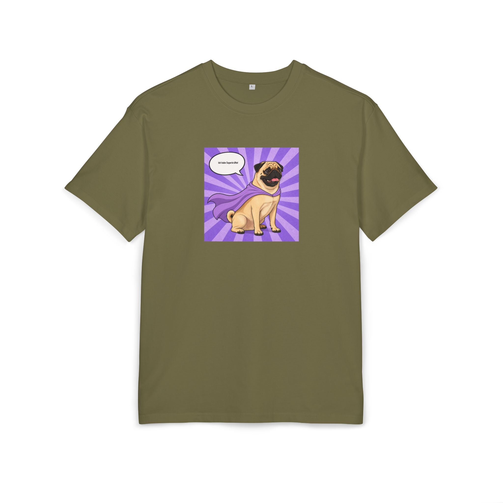 Personalisiertes Oversized Unisex T-Shirt mit Haustier – Hero