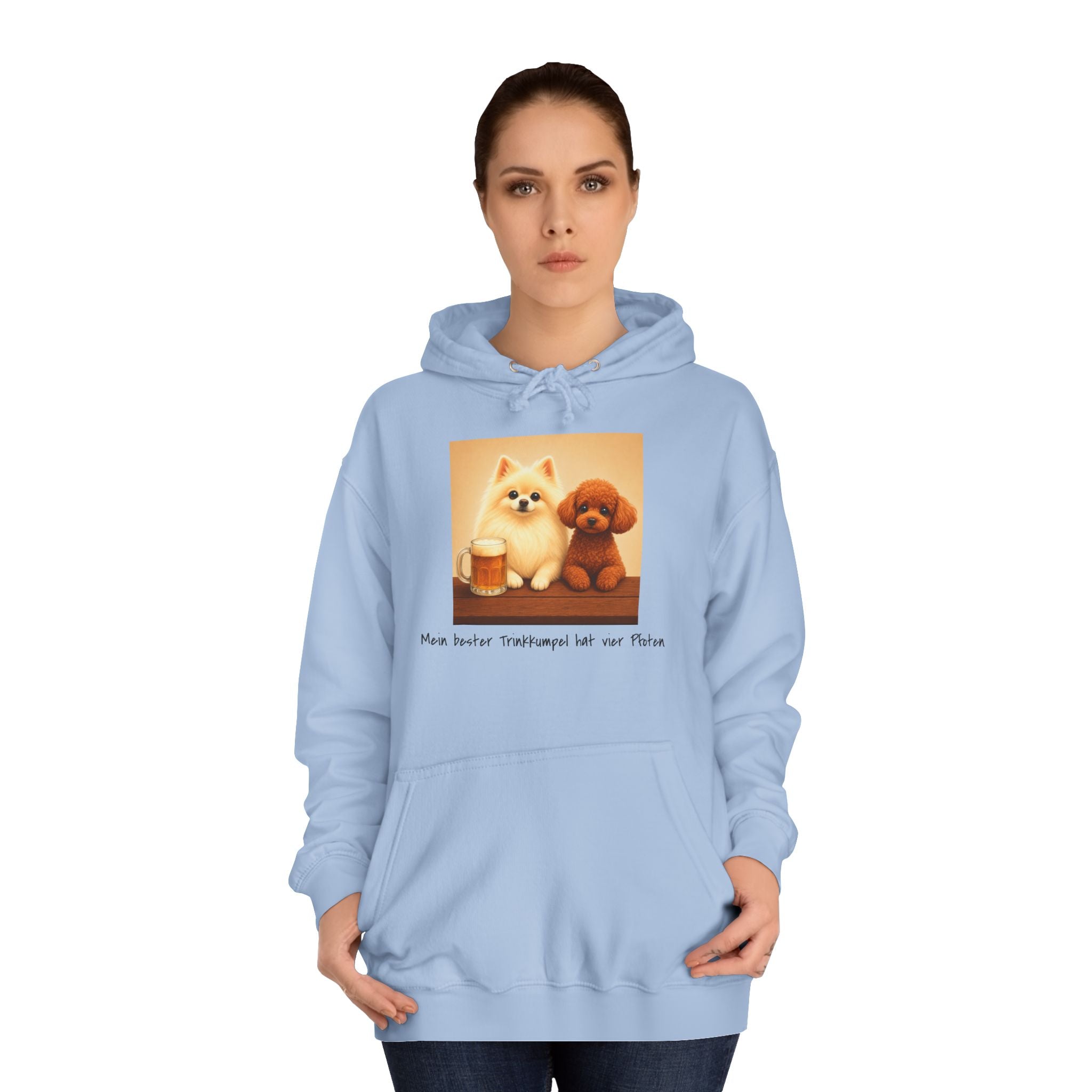 Personalisierter Unisex Hoodie mit Haustier – Cheers