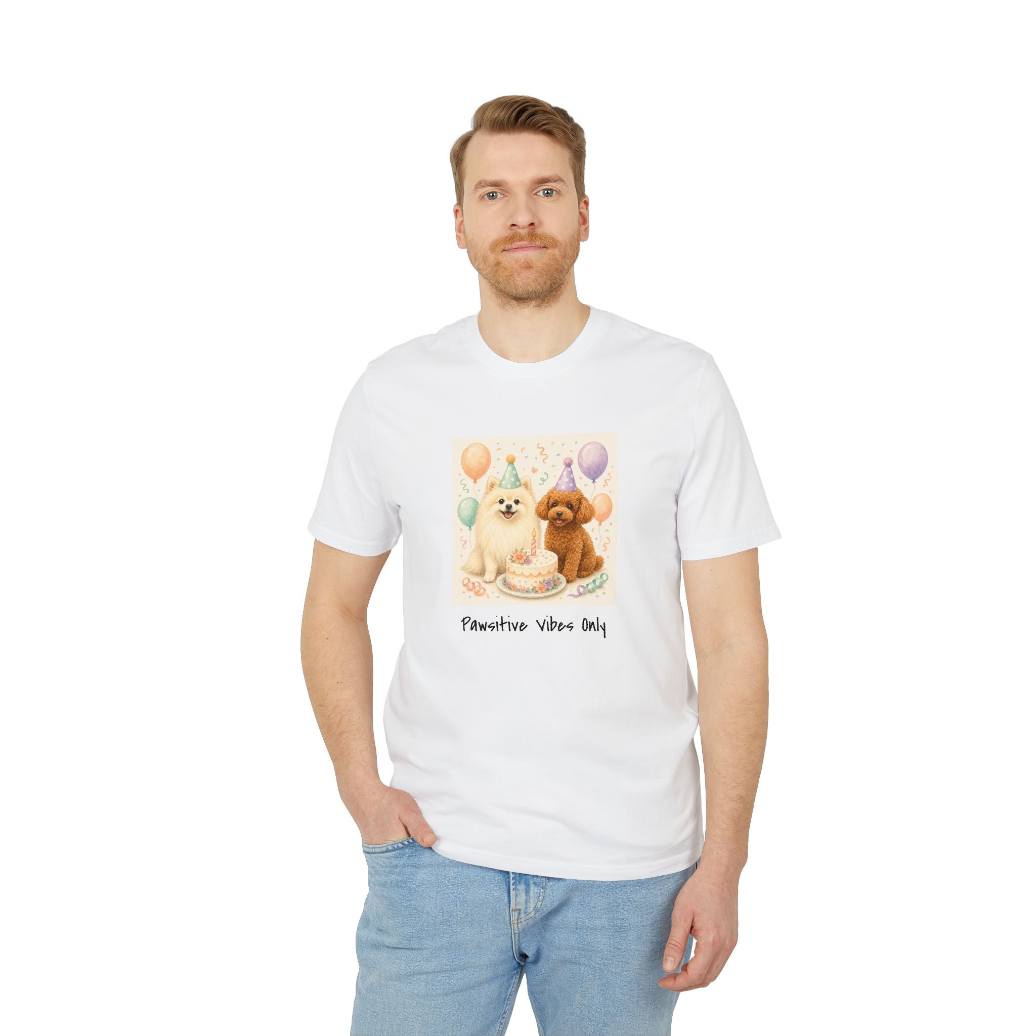 Personalisiertes Unisex T-Shirt mit Haustier – Birthday Time