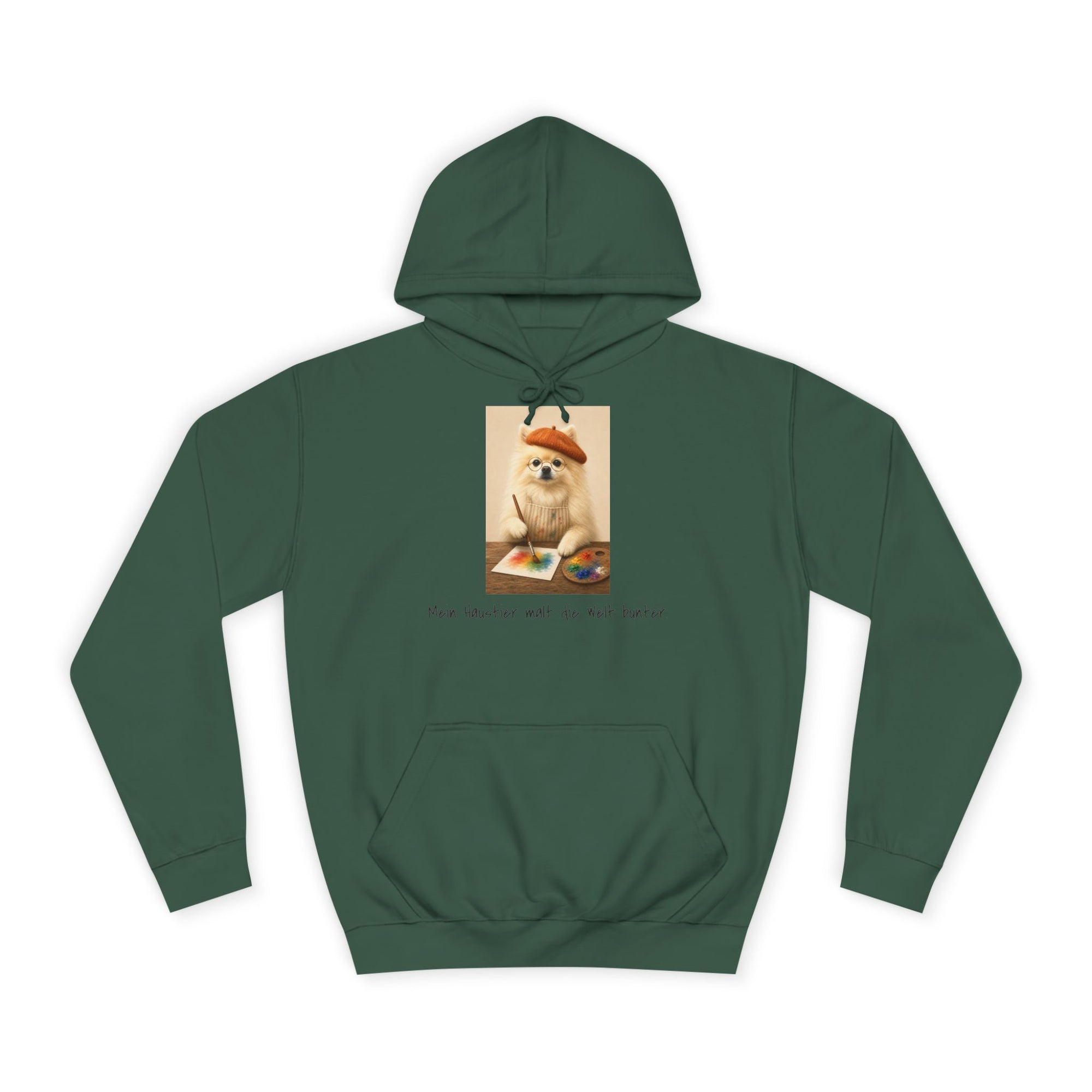 Personalisierter Unisex Hoodie mit Haustier – The Artist