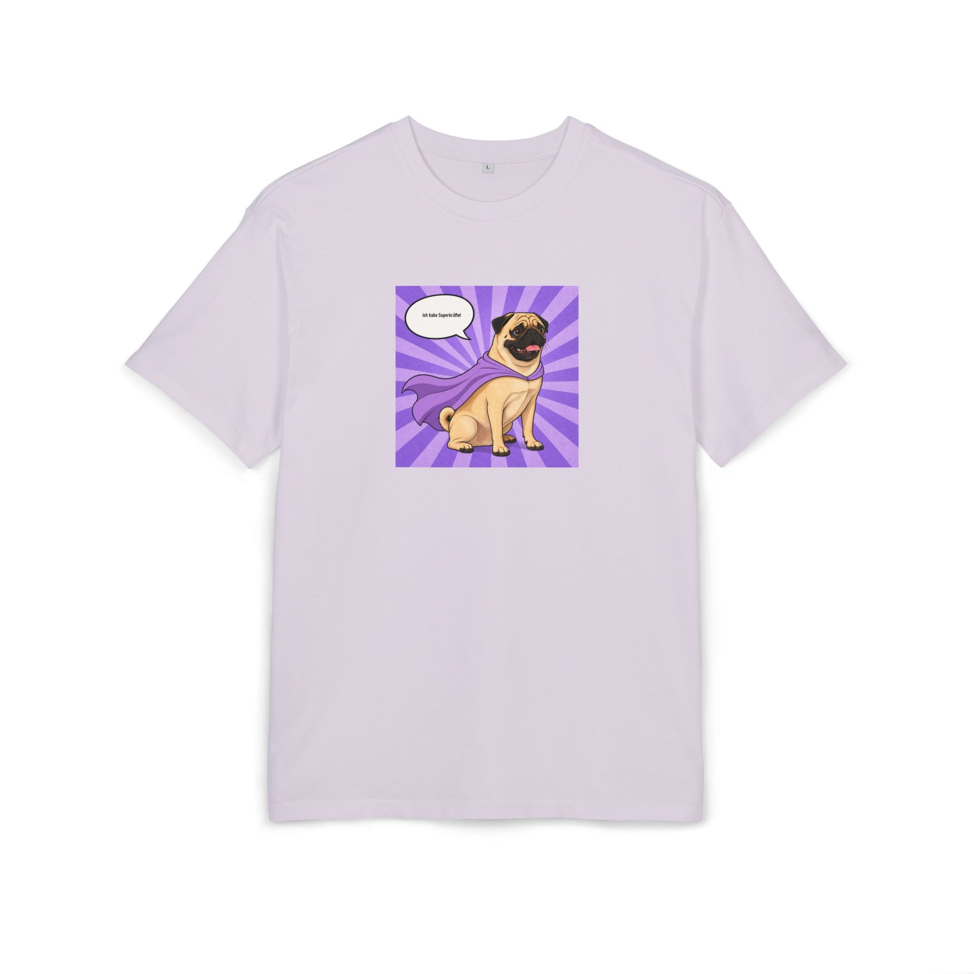 Personalisiertes Oversized Unisex T-Shirt mit Haustier – Hero