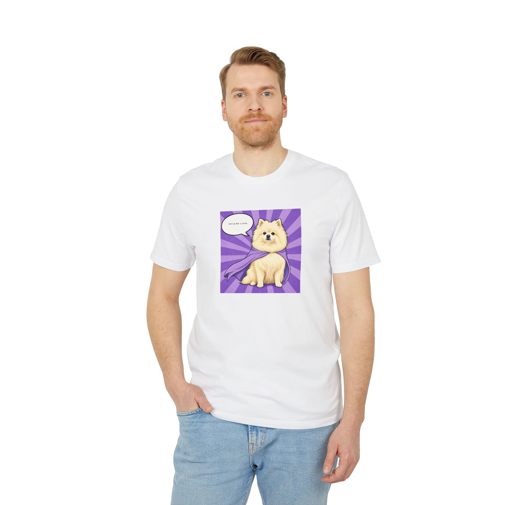 Personalisiertes Unisex T-Shirt mit Haustier – Hero