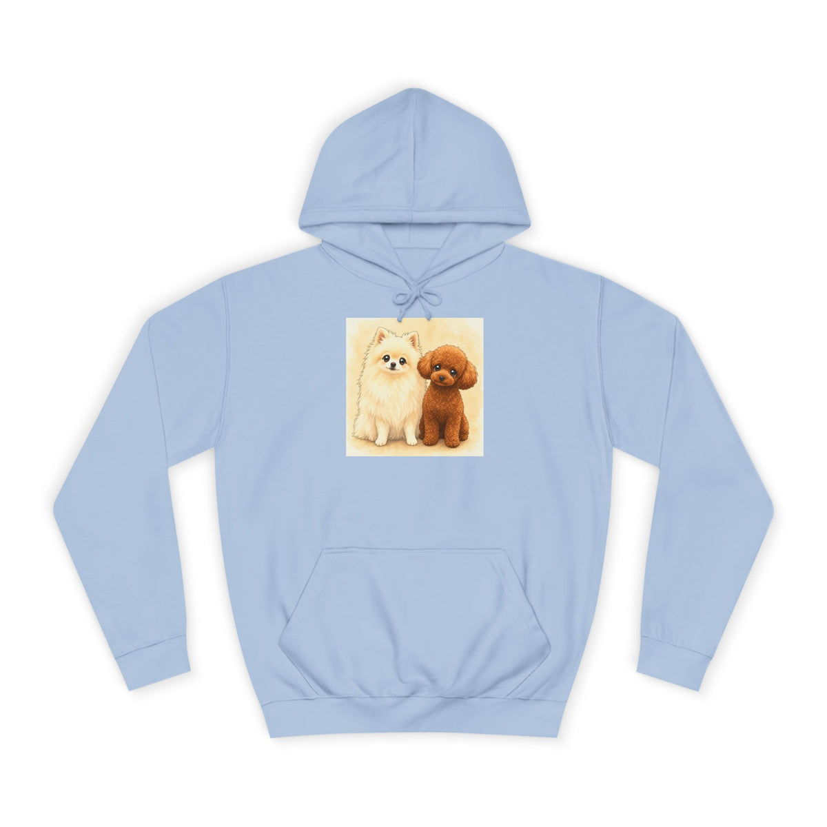 Personalisierter Unisex Hoodie mit Haustier – Manga