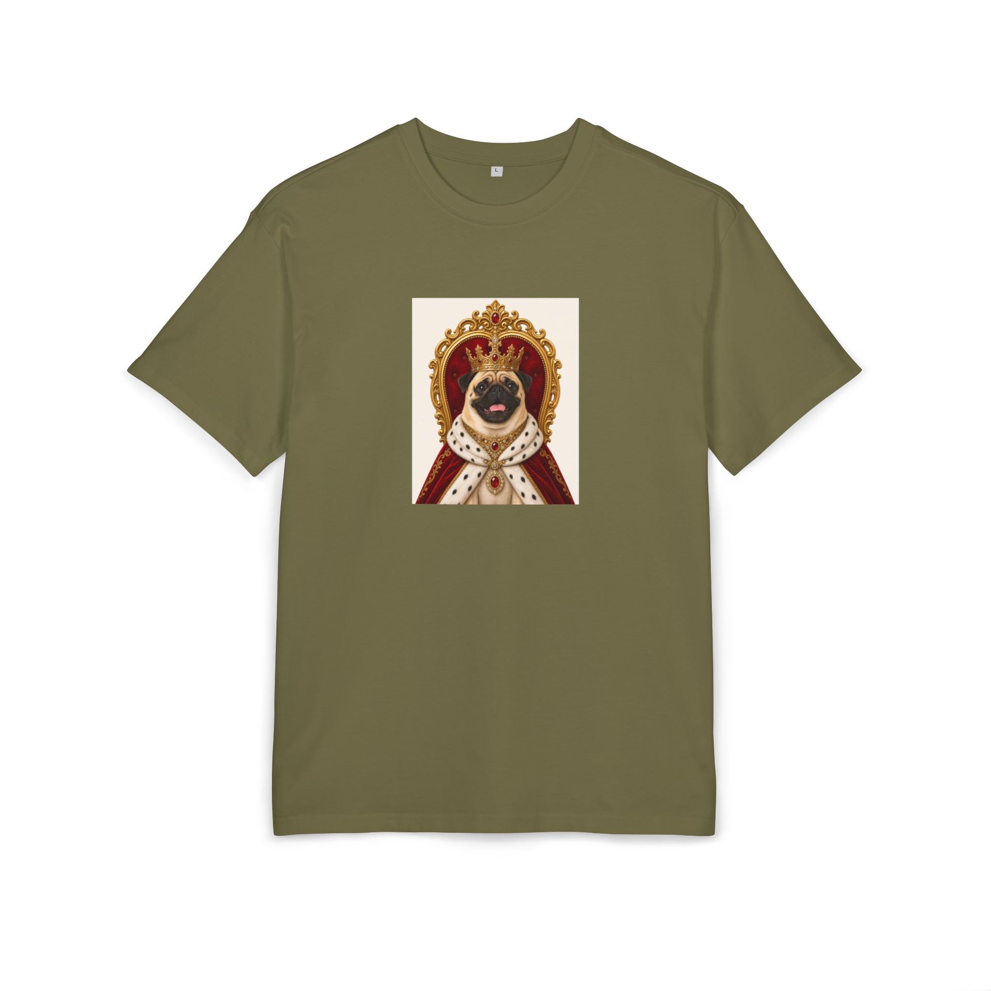 Personalisiertes Oversized Unisex T-Shirt mit Haustier – Pet Kingdom
