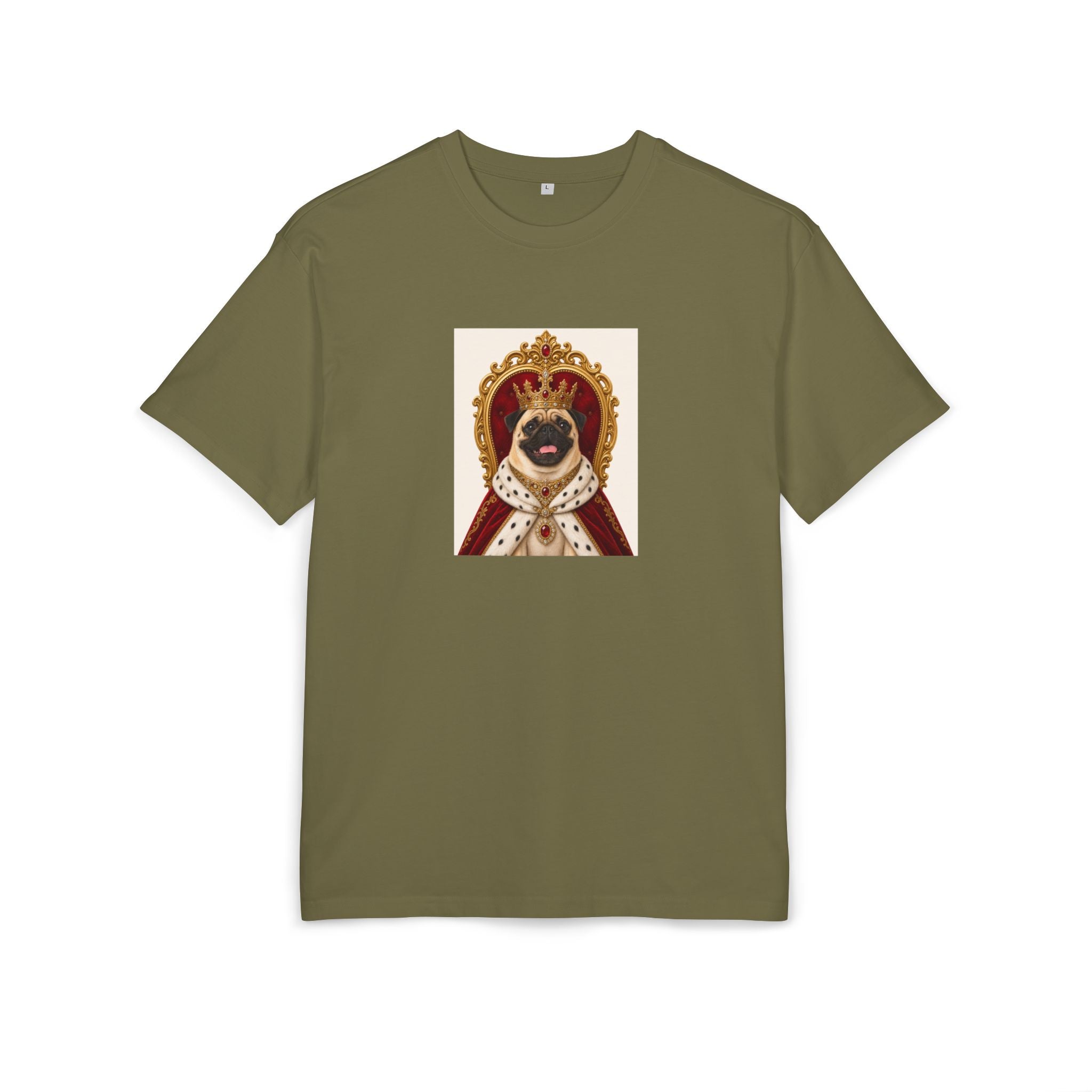 Personalisiertes Oversized Unisex T-Shirt mit Haustier – Pet Kingdom
