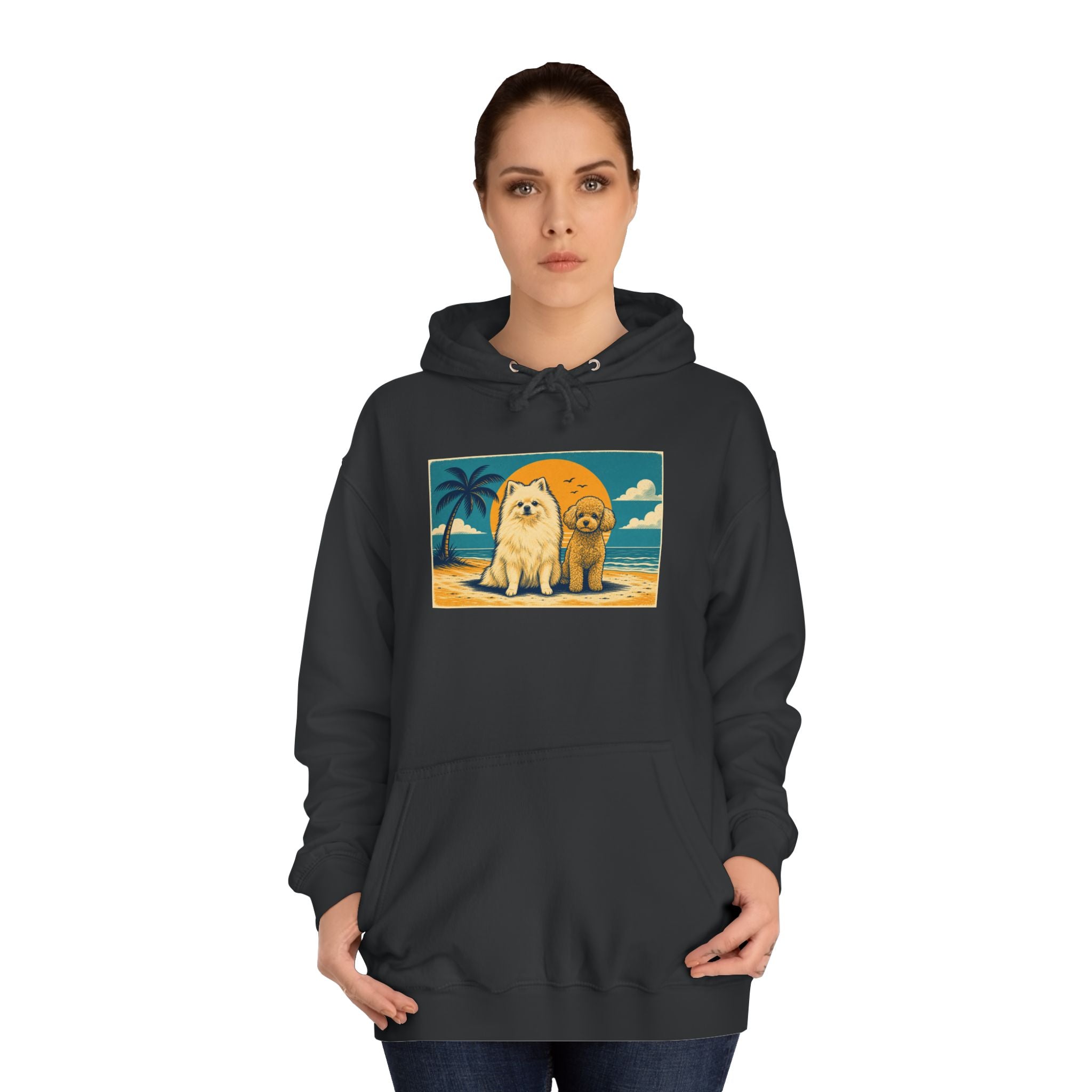 Personalisierter Unisex Hoodie mit Haustier – Summer Vibes
