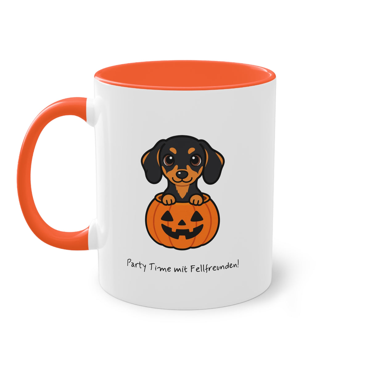 Personalisierte Tasse mit Haustier – Halloween Pet