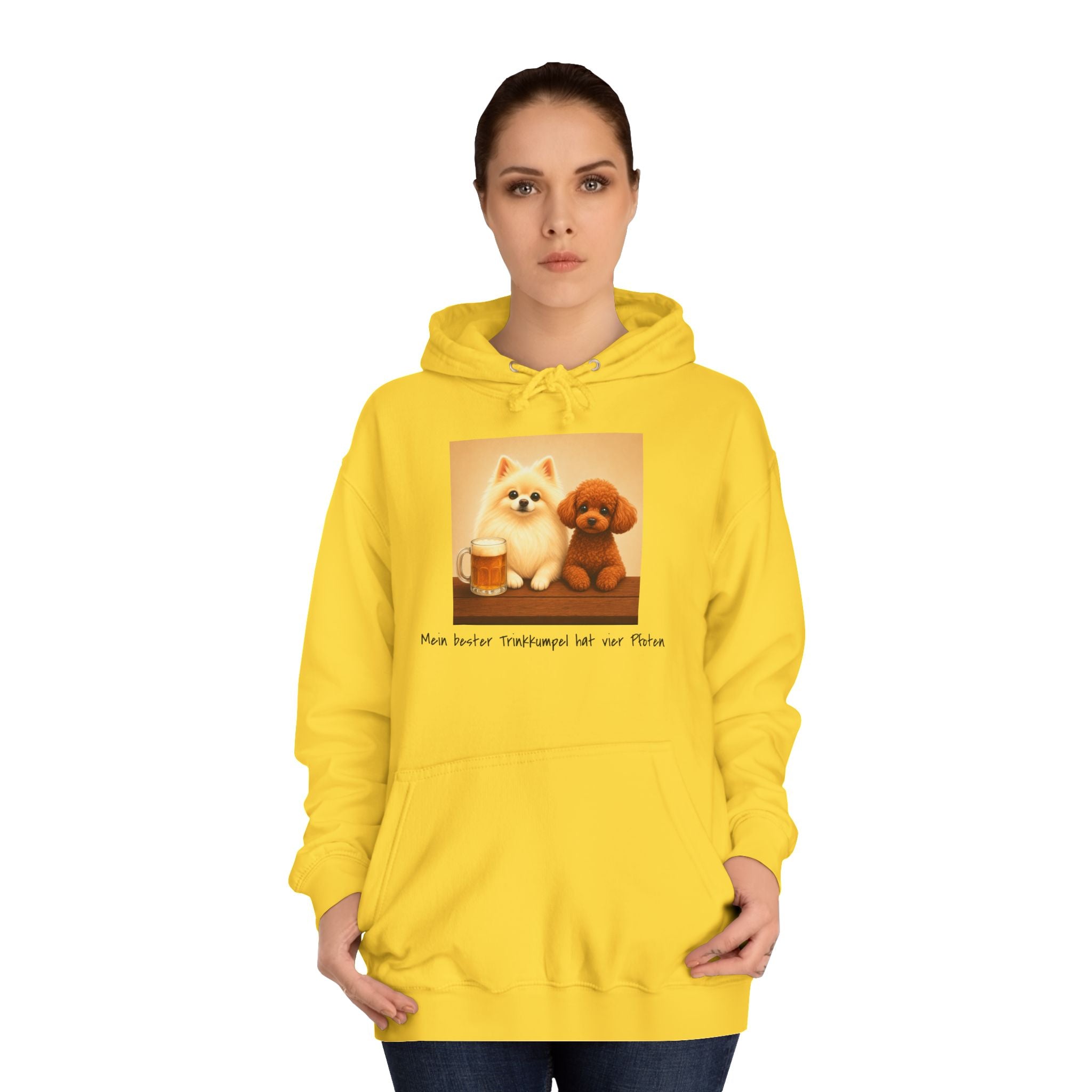 Personalisierter Unisex Hoodie mit Haustier – Cheers