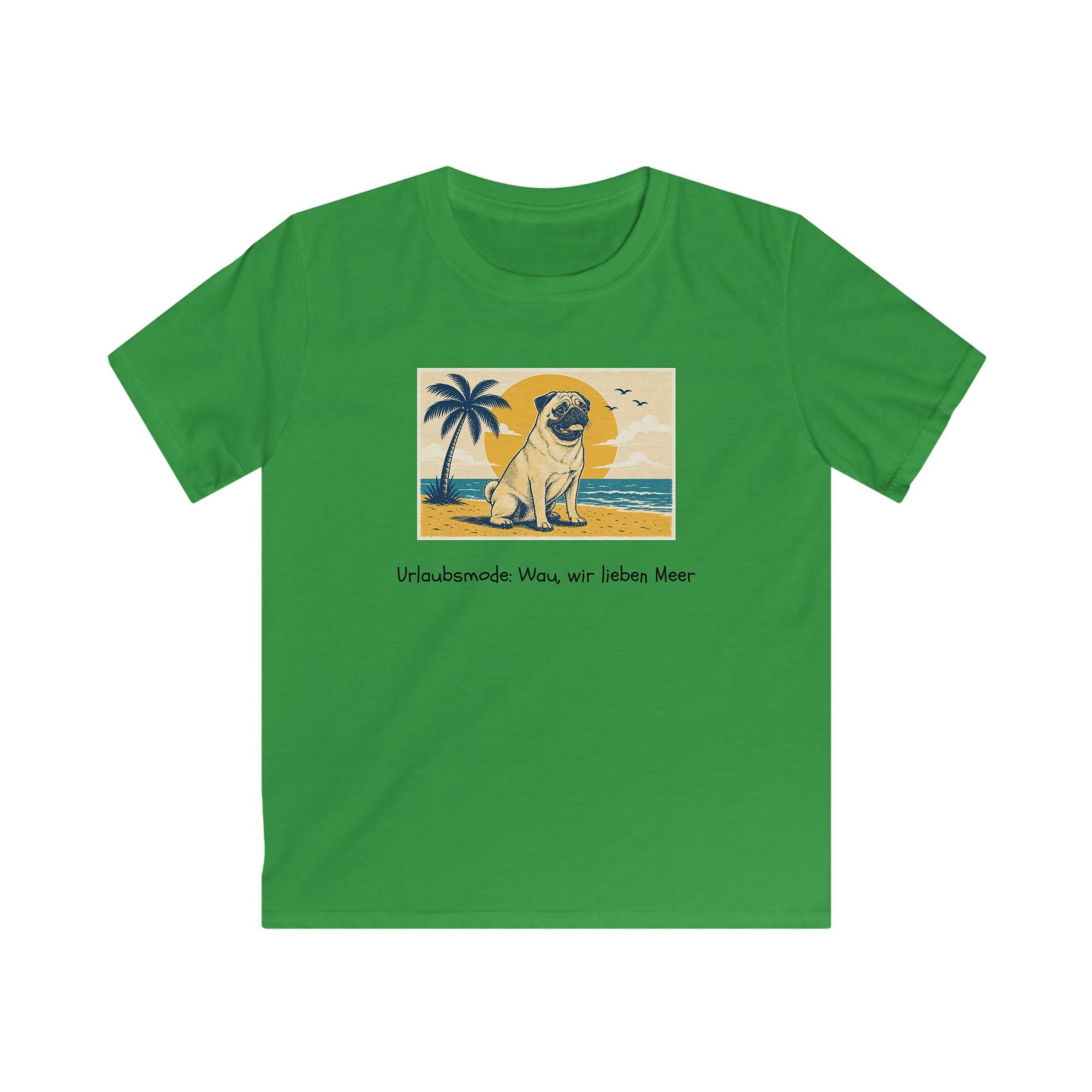 Personalisiertes Kinder T-Shirt mit Haustier – Summer Vibes
