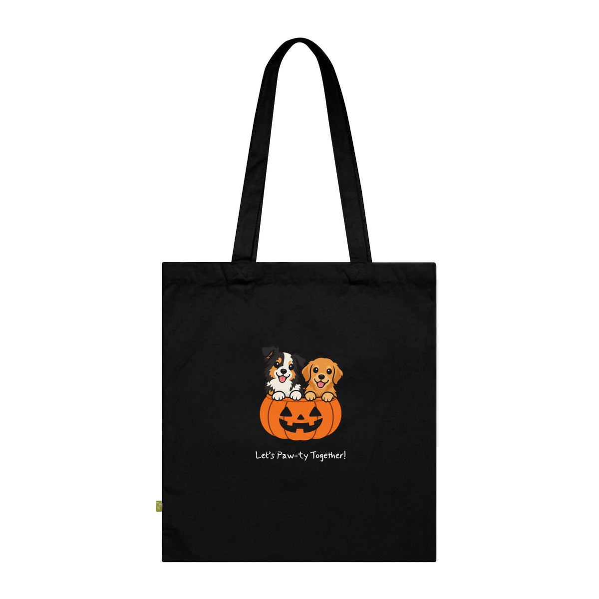 Personalisierte Baumwolltasche mit Haustier – Halloween Pet
