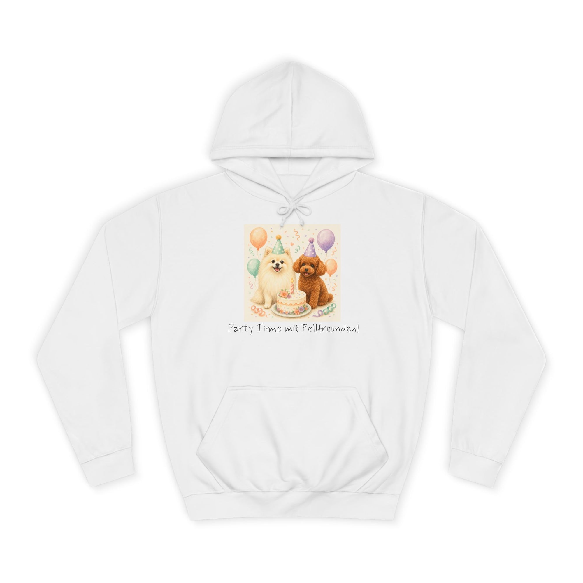 Personalisierter Unisex Hoodie mit Haustier – Birthday Time