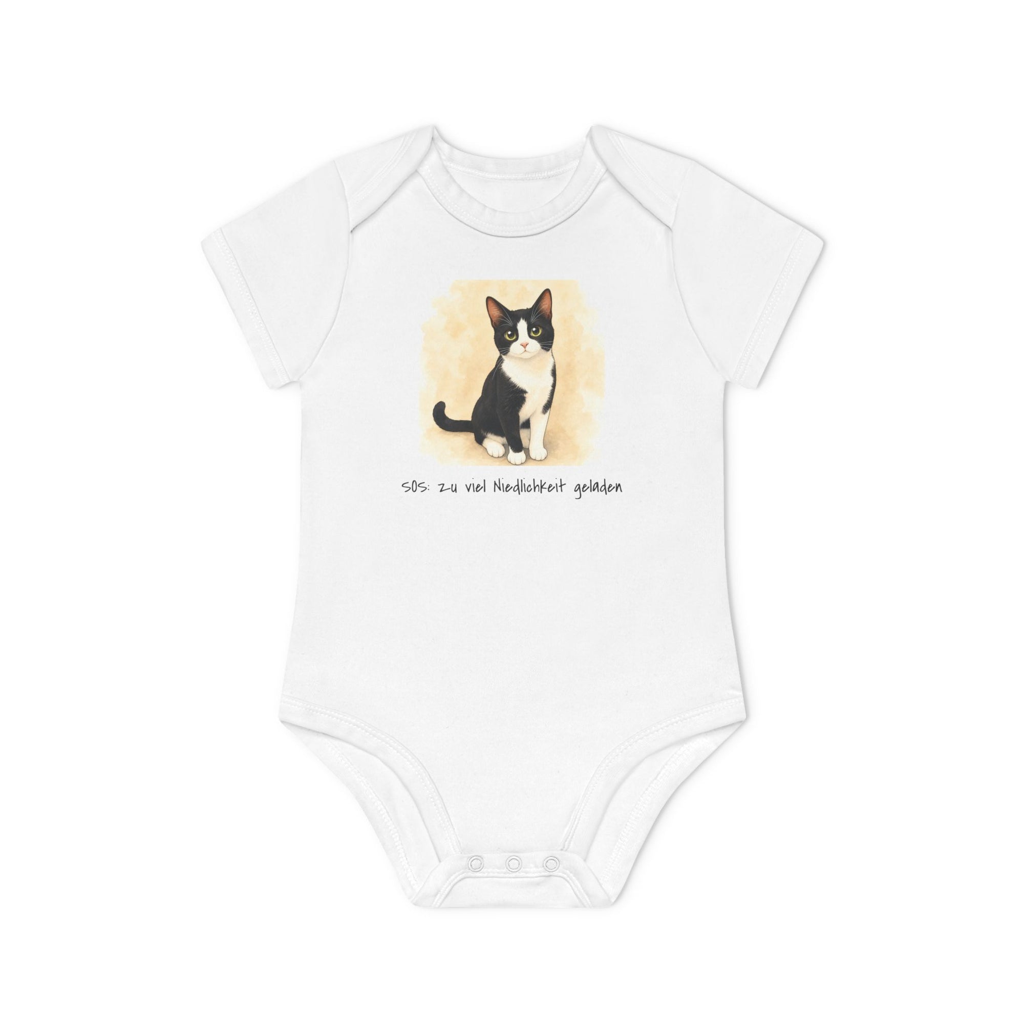 Personalisierter Baby-Body kurzarm Bio Baumwolle – Manga