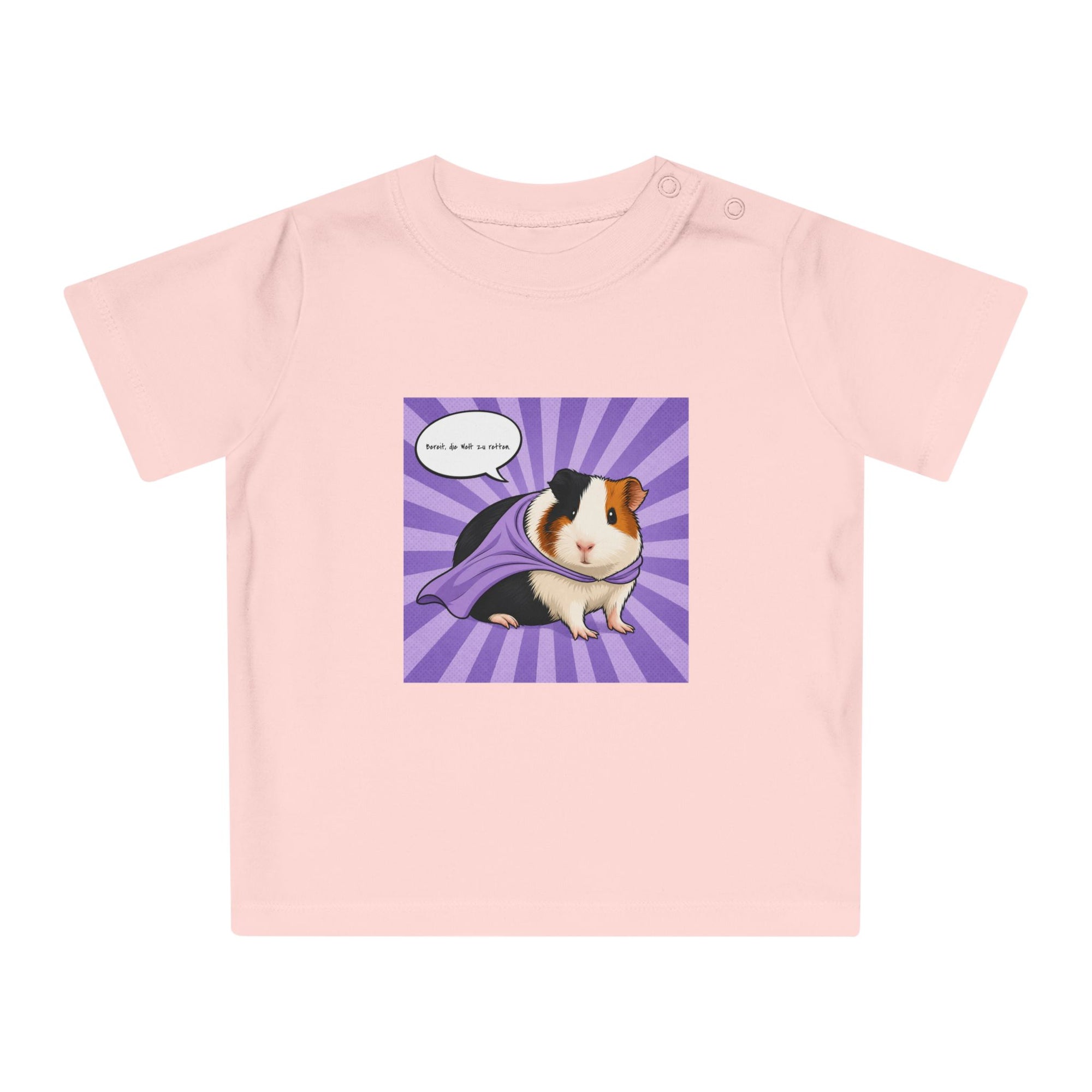 Personalisiertes Baby T-Shirt mit Haustier – Hero