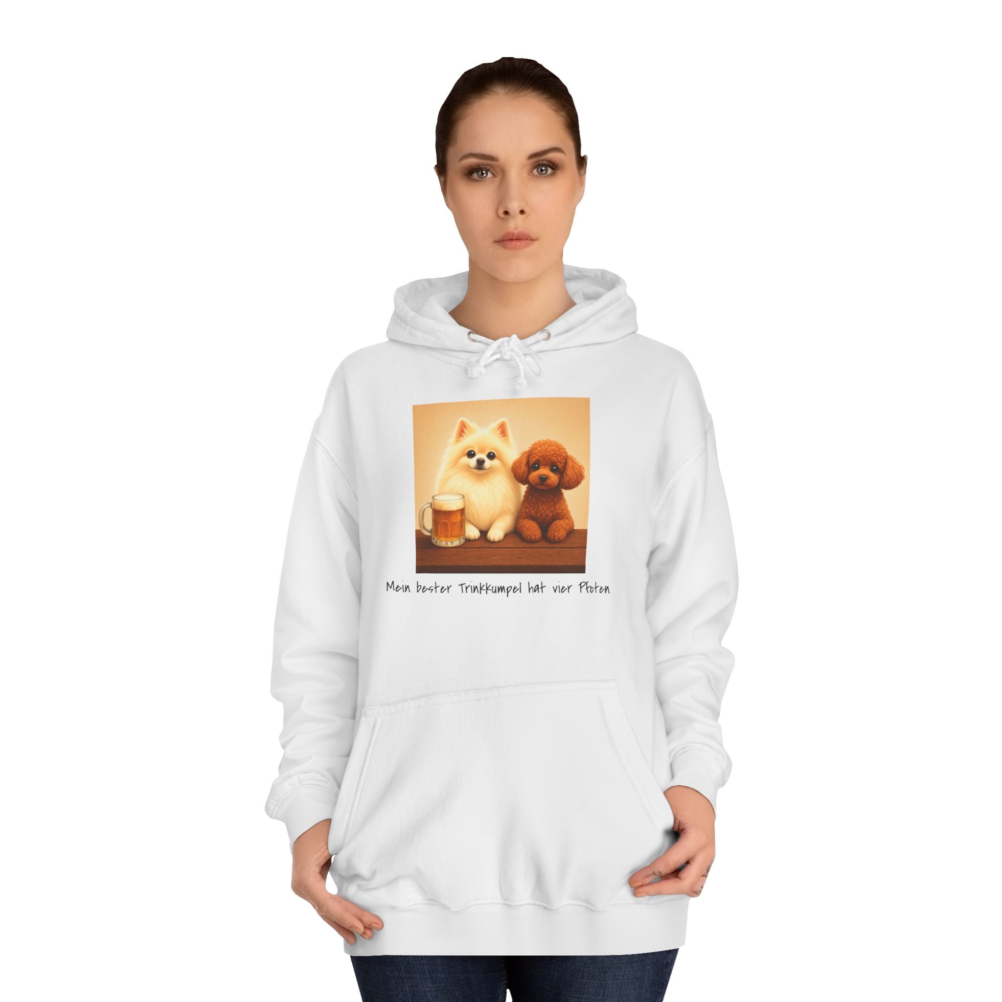 Personalisierter Unisex Hoodie mit Haustier – Cheers