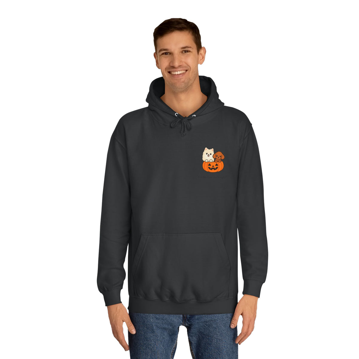 Personalisierter Unisex Hoodie mit Haustier – Halloween Pet