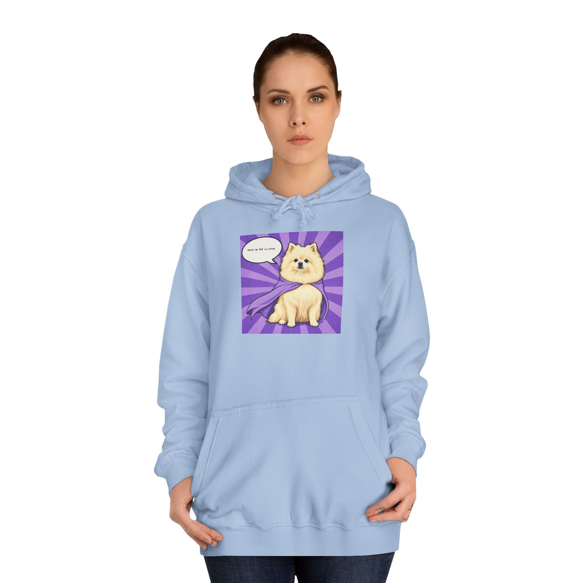 Personalisierter Unisex Hoodie mit Haustier – Hero