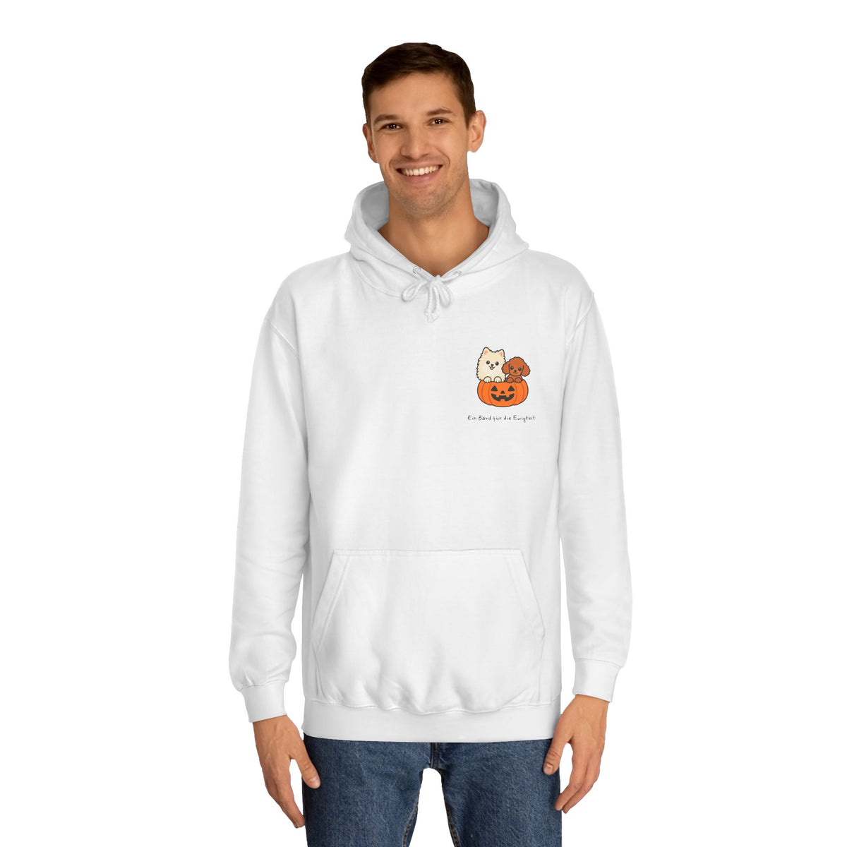 Personalisierter Unisex Hoodie mit Haustier – Halloween Pet