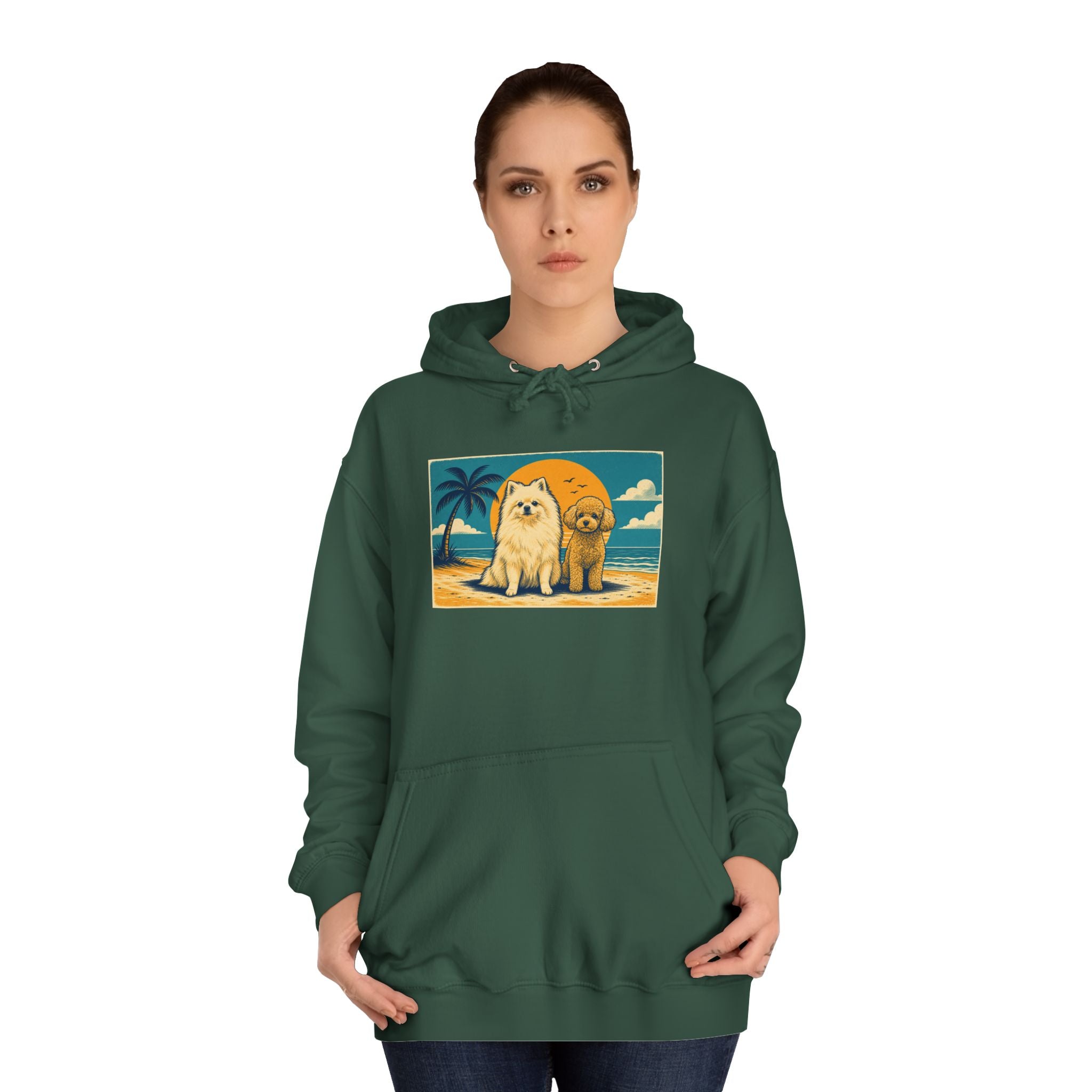 Personalisierter Unisex Hoodie mit Haustier – Summer Vibes