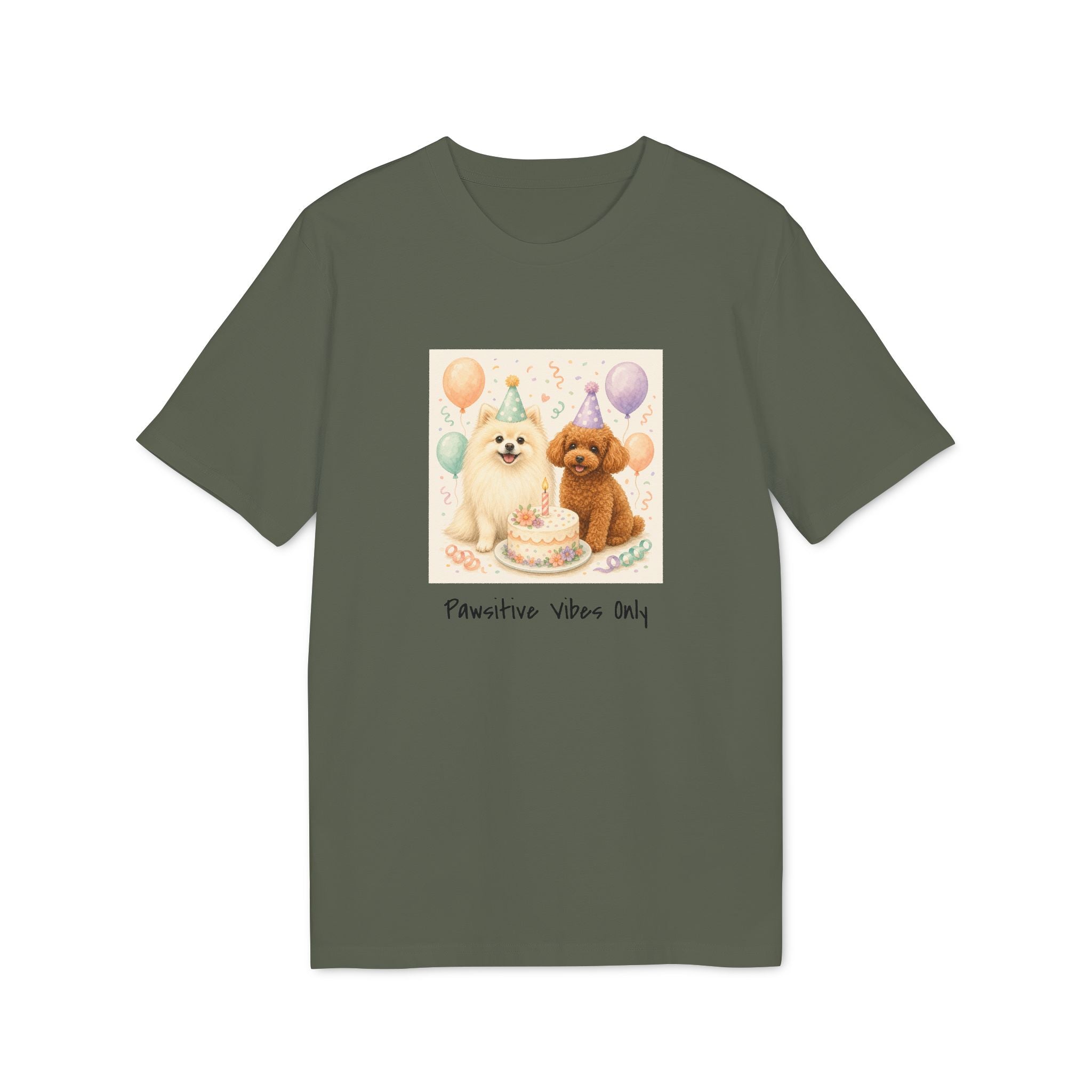 Personalisiertes Unisex T-Shirt mit Haustier – Birthday Time