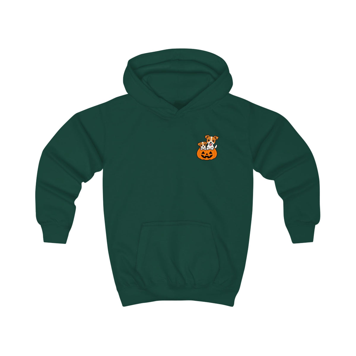Personalisierter Kinder-Hoodie mit Haustier – Halloween Pet