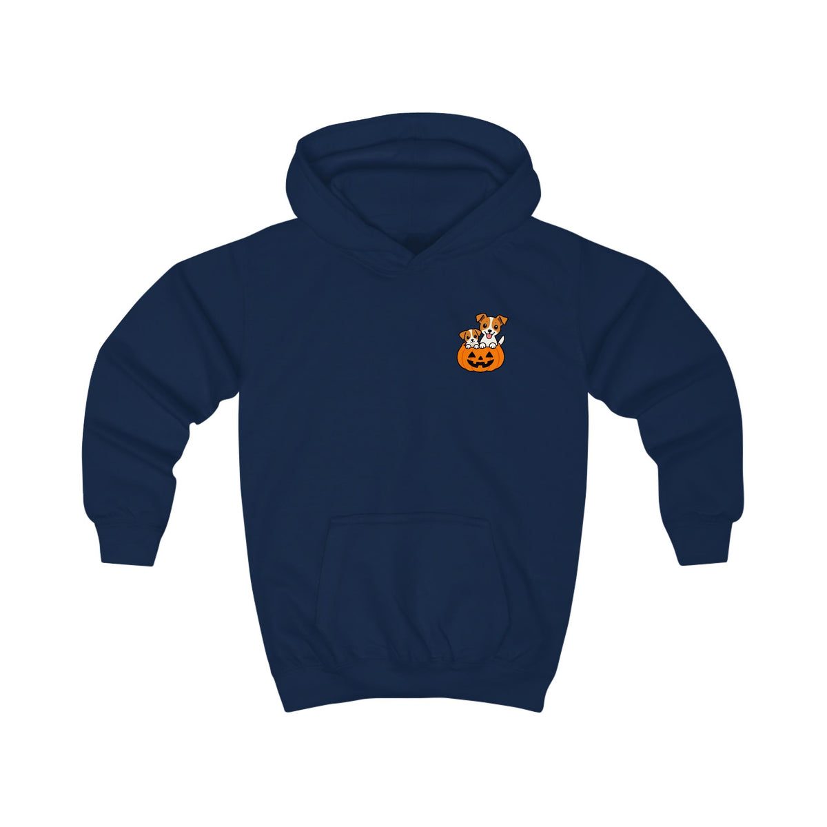 Personalisierter Kinder-Hoodie mit Haustier – Halloween Pet