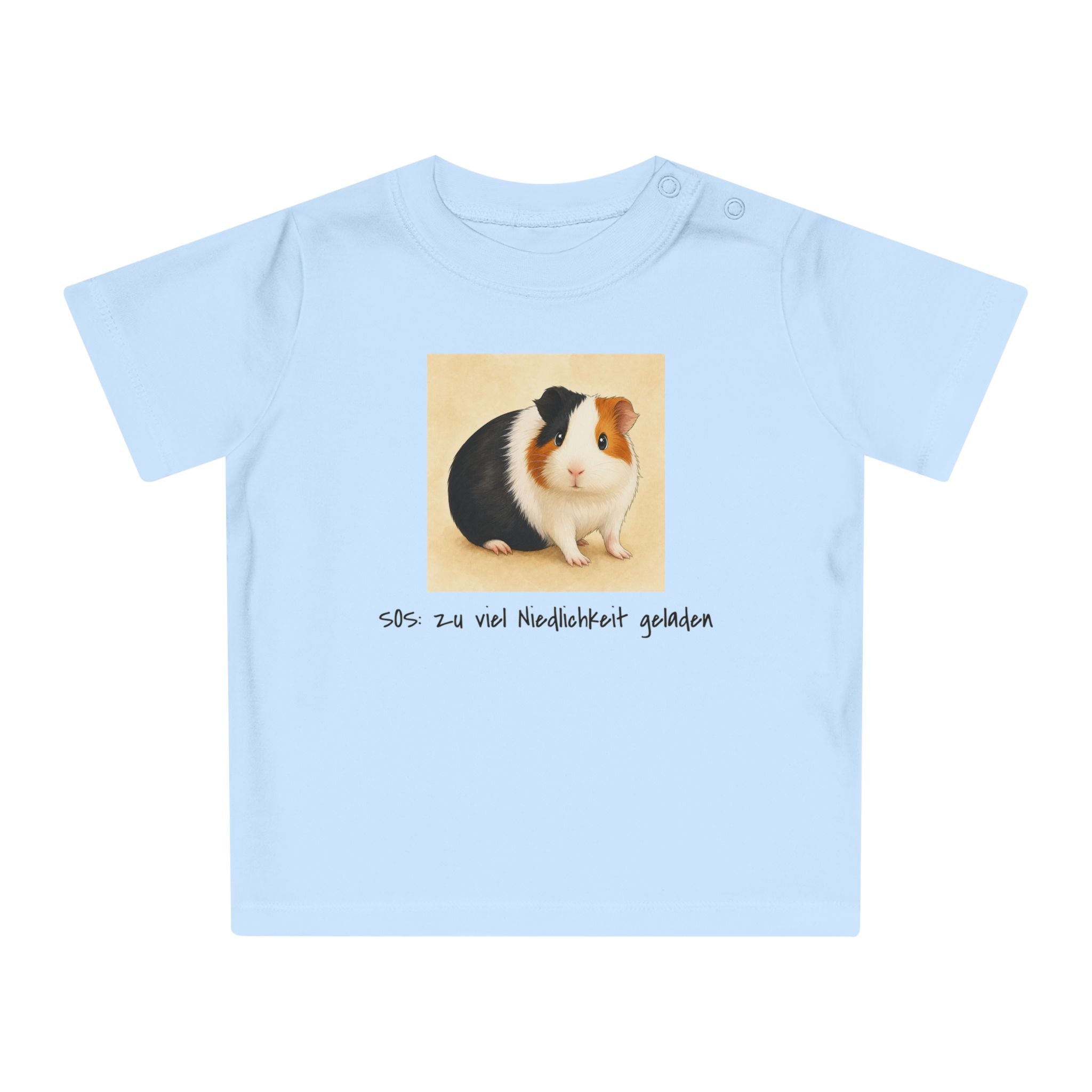 Personalisiertes Baby T-Shirt mit Haustier – Manga