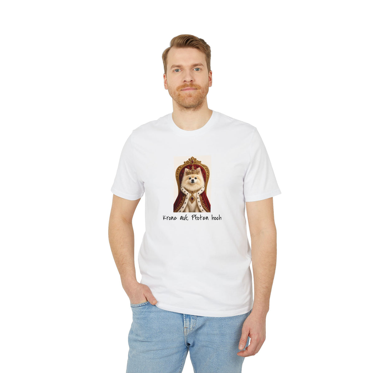 Personalisiertes Unisex T-Shirt mit Haustier – Pet Kingdom