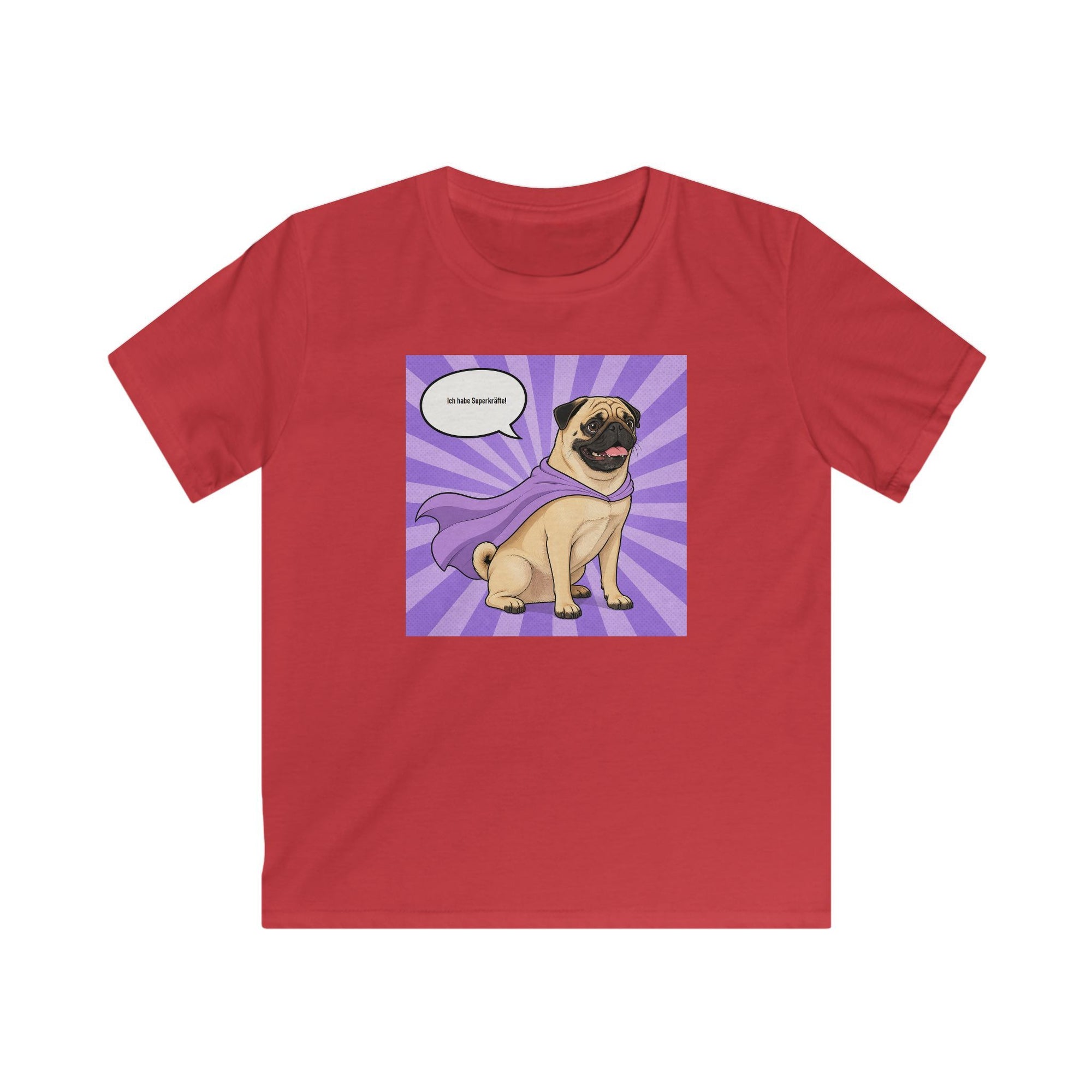 Personalisiertes Kinder T-Shirt mit Haustier – Hero